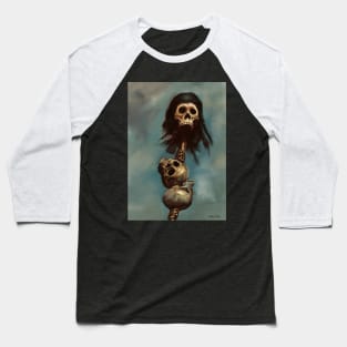 skulls Baseball T-Shirt